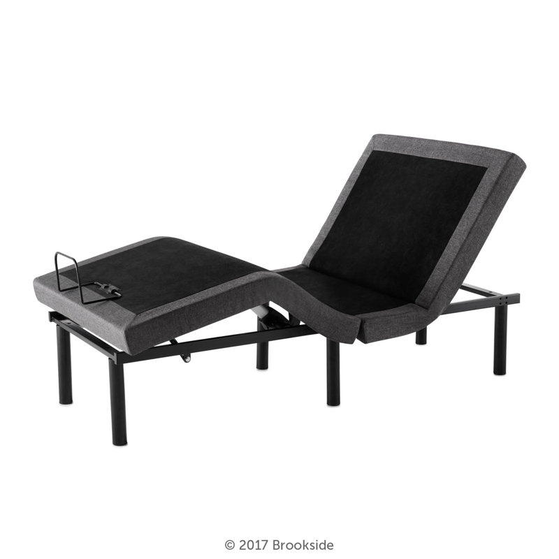 White Noise Kristofer Zero Gravity Adjustable Bed with Wireless Remote